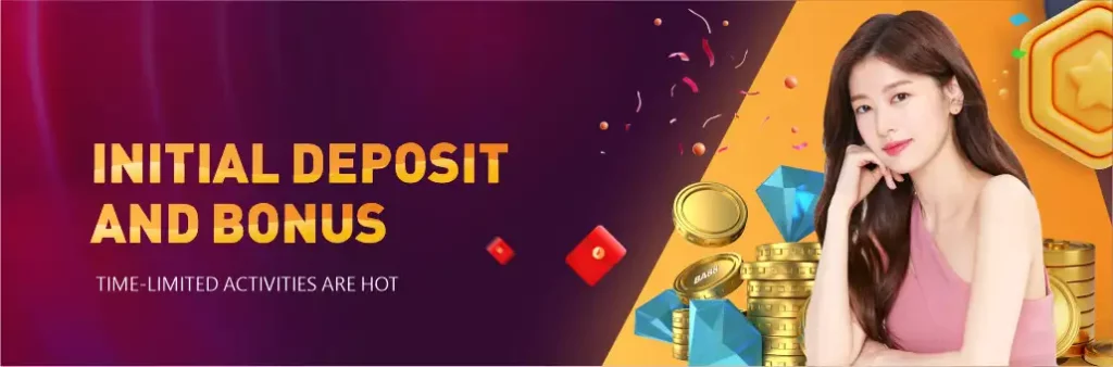 First deposit 100% bonus